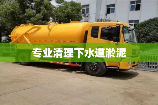 专业清理下水道淤泥