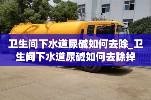 卫生间下水道尿碱如何去除_卫生间下水道尿碱如何去除掉
