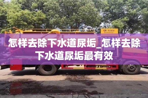 怎样去除下水道尿垢_怎样去除下水道尿垢最有效