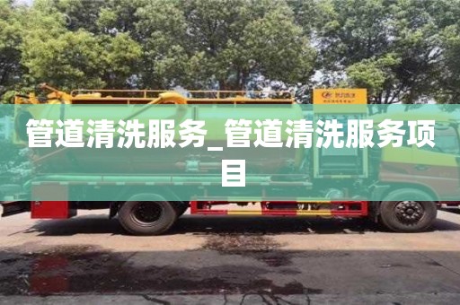 管道清洗服务_管道清洗服务项目