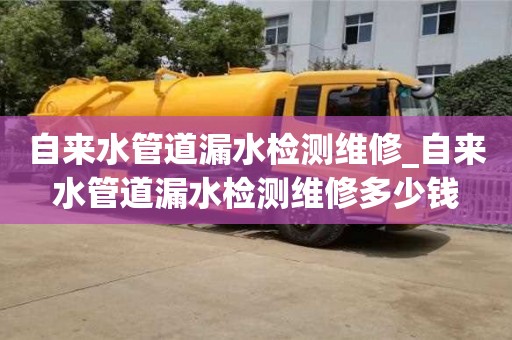 自来水管道漏水检测维修_自来水管道漏水检测维修多少钱